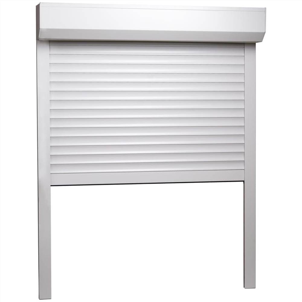 Roller Shutter Aluminium 120x150 cm White