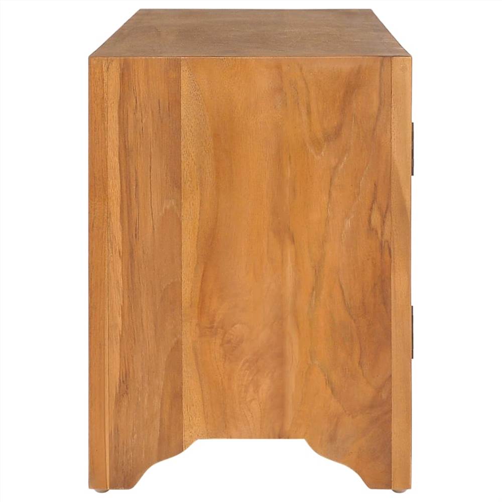 TV Unit 120x30x40 cm Solid Teak Wood