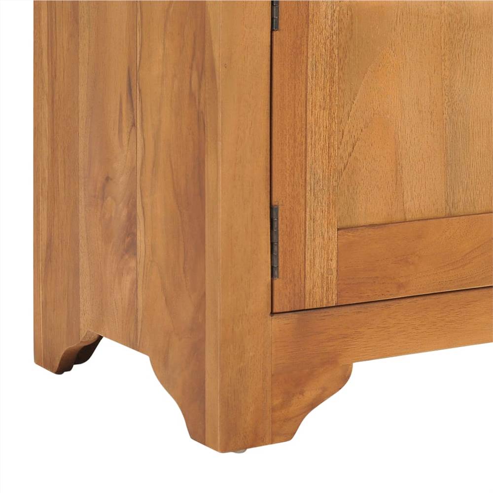 TV Unit 120x30x40 cm Solid Teak Wood