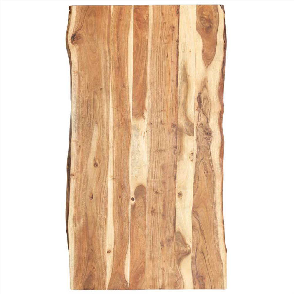 Table Top Solid Acacia Wood 120x60x3.8 cm