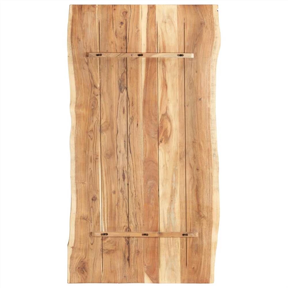 Table Top Solid Acacia Wood 120x60x3.8 cm