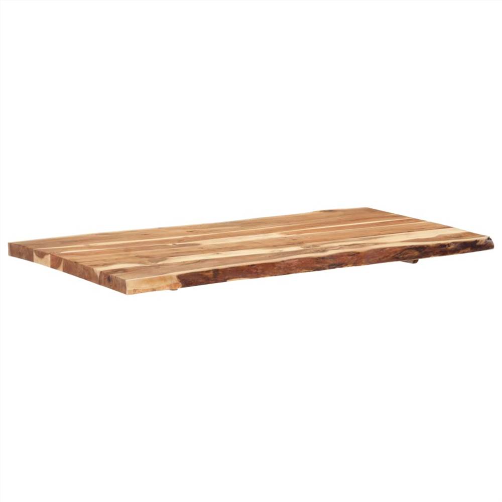 Table Top Solid Acacia Wood 120x60x3.8 cm