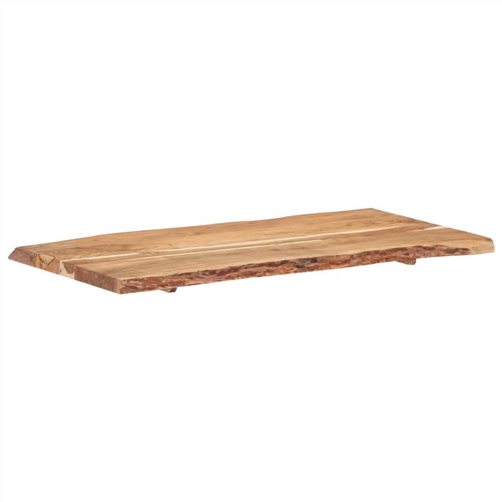 Table Top Solid Acacia Wood 120x60x3.8 cm