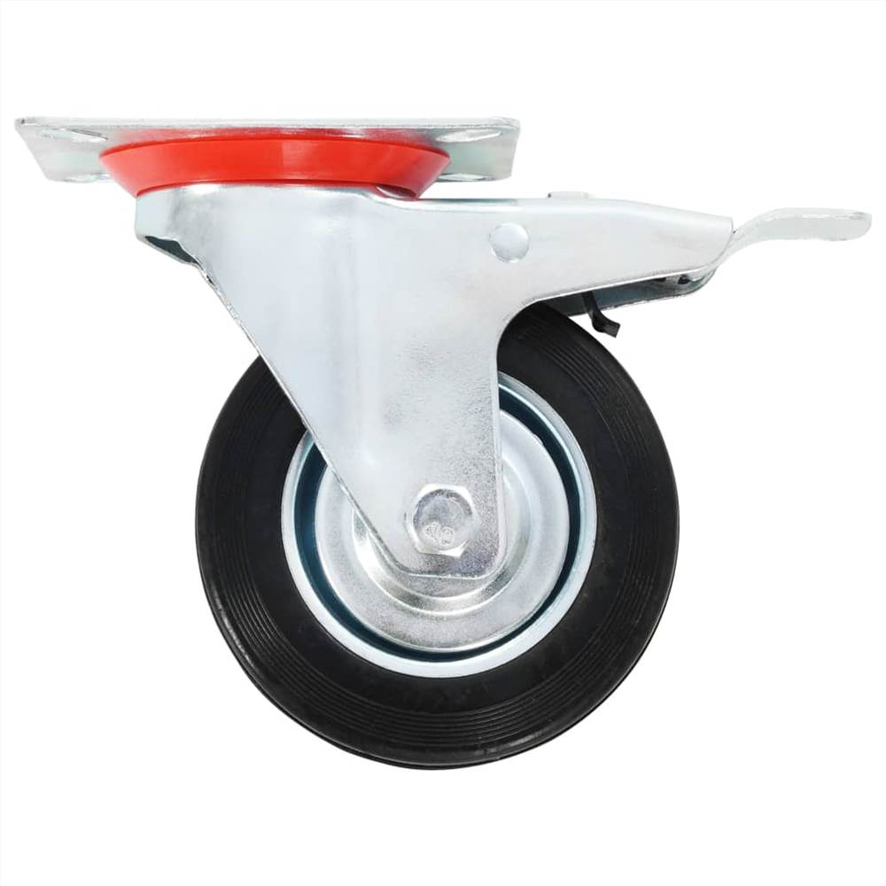 16 pcs Swivel Casters 100 mm
