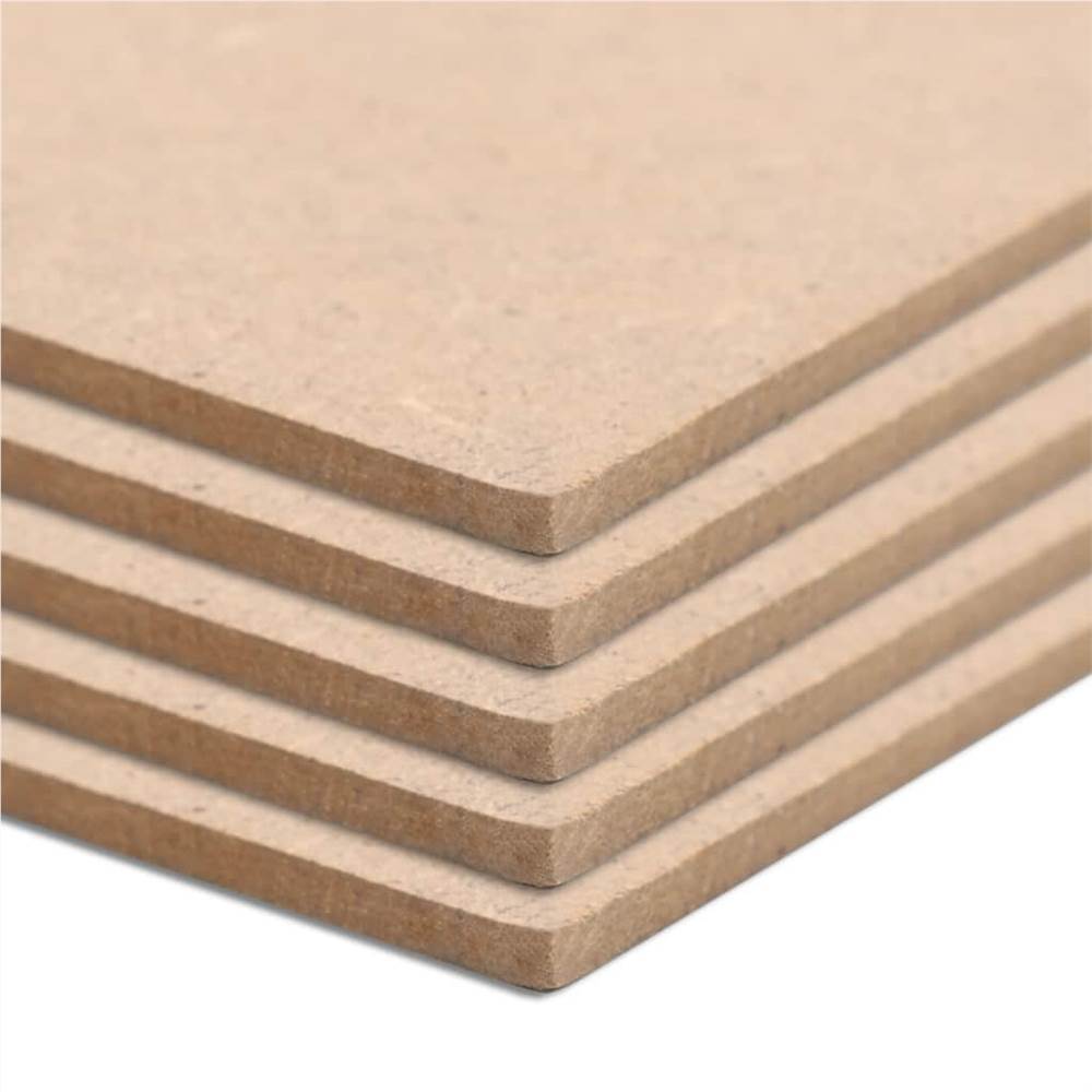 20 pcs MDF Sheets Square 60x60 cm 2.5 mm
