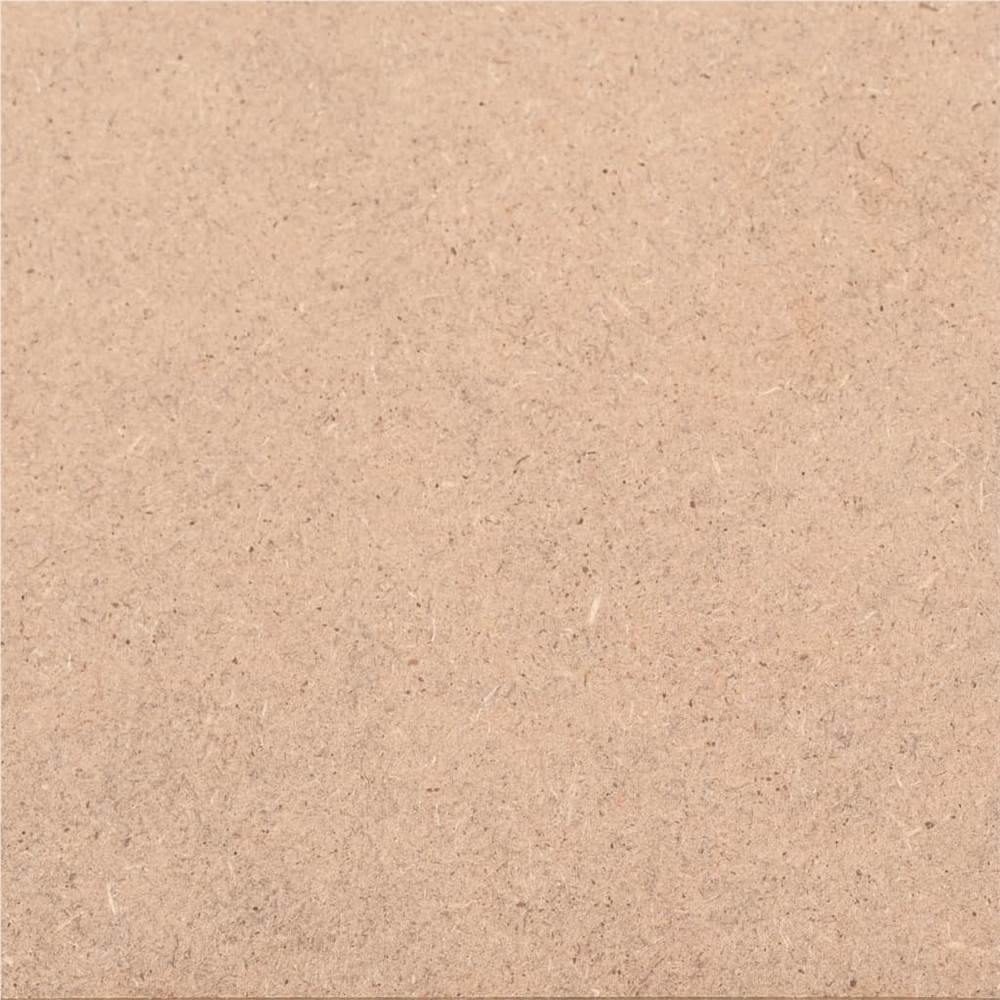 20 pcs MDF Sheets Square 60x60 cm 2.5 mm