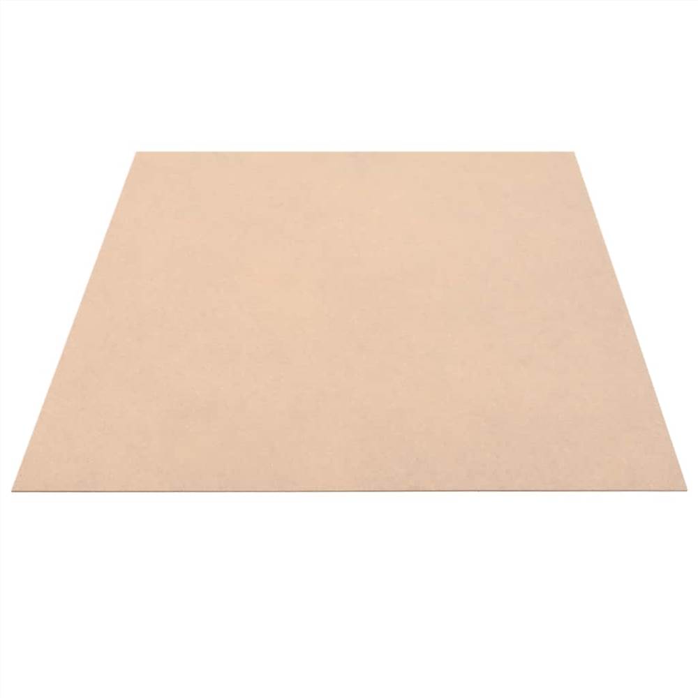 20 pcs MDF Sheets Square 60x60 cm 2.5 mm