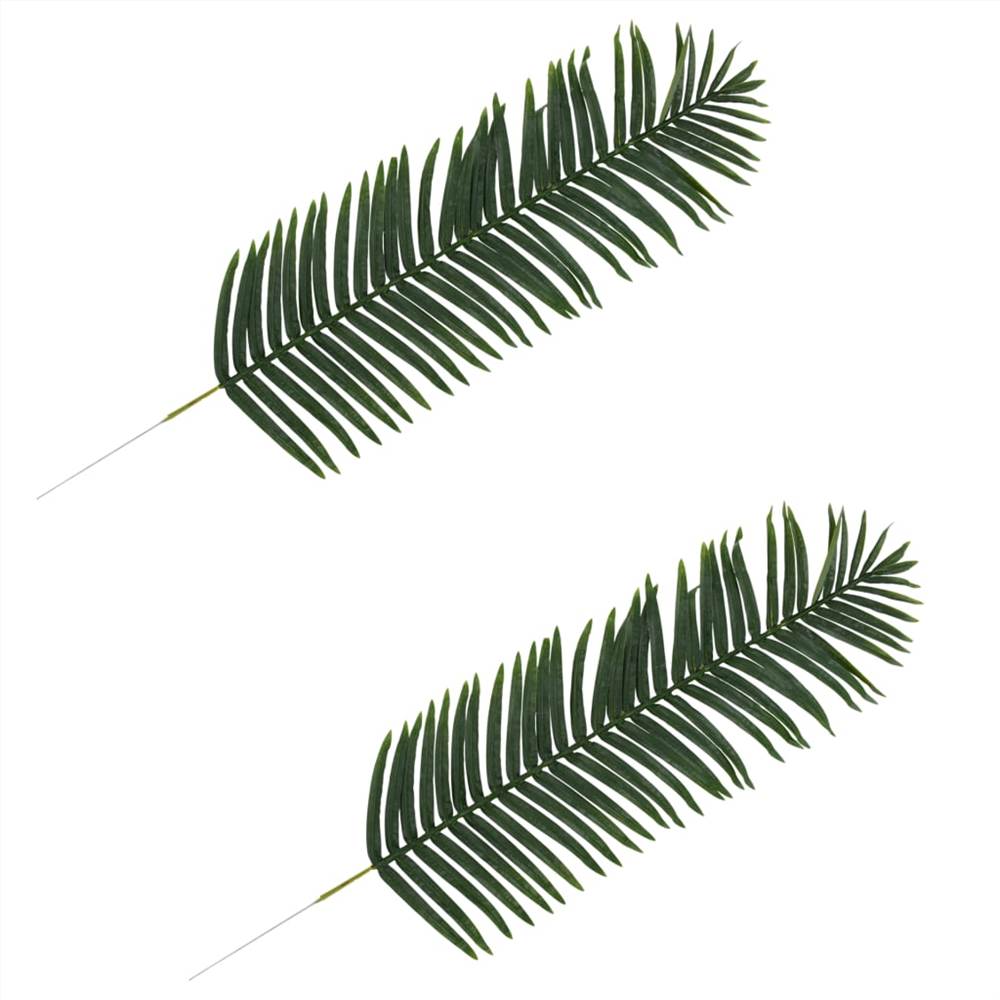 Artificial Leaves Palm 2 pcs Green 160 cm