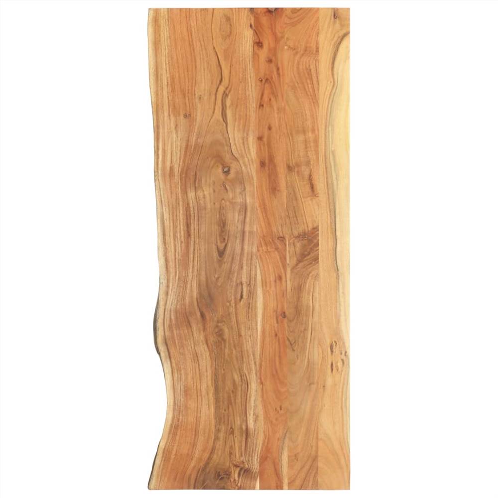 Bathroom Vanity Top Solid Acacia Wood 140x55x3.8 cm
