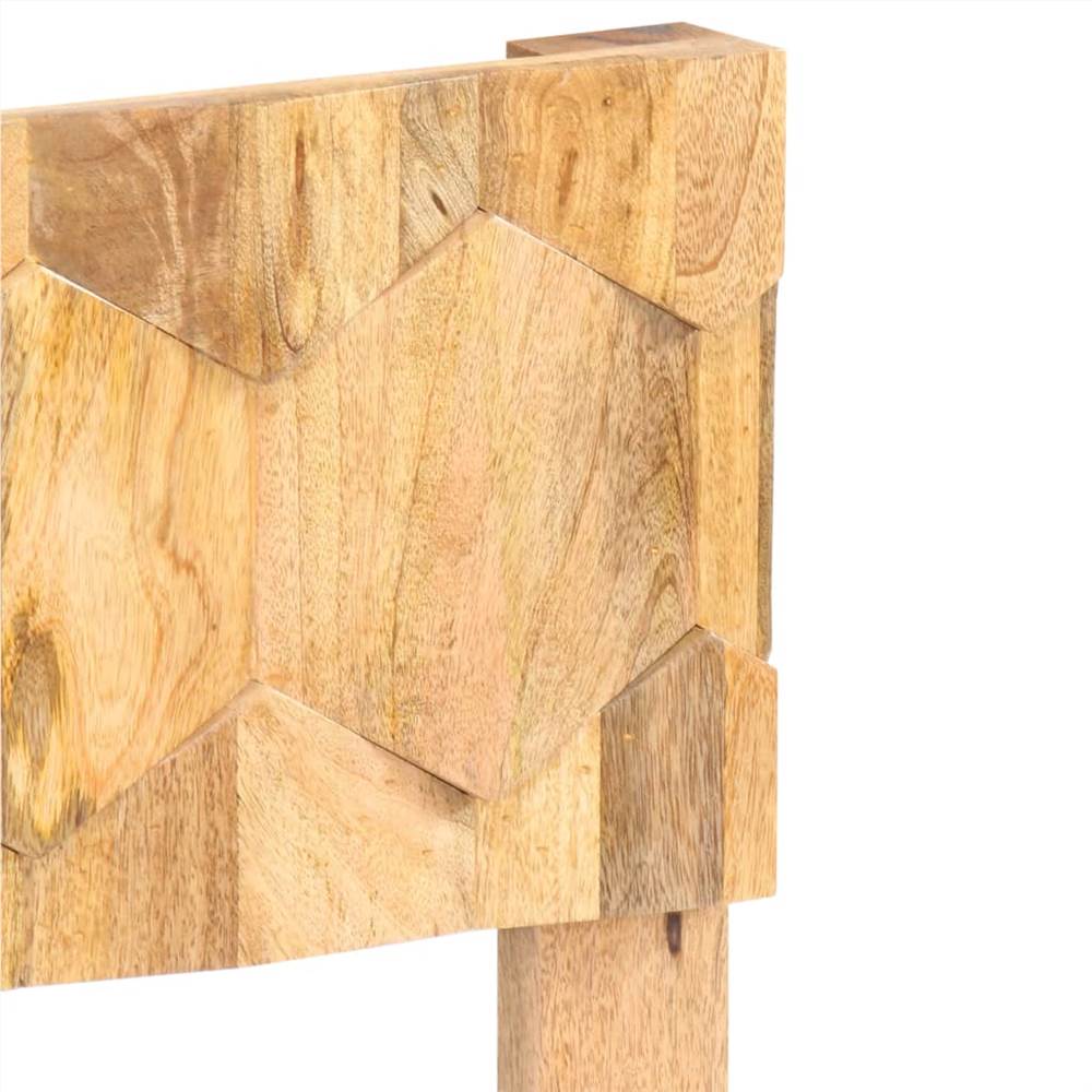 Bed Frame Solid Mango Wood 200x200 cm