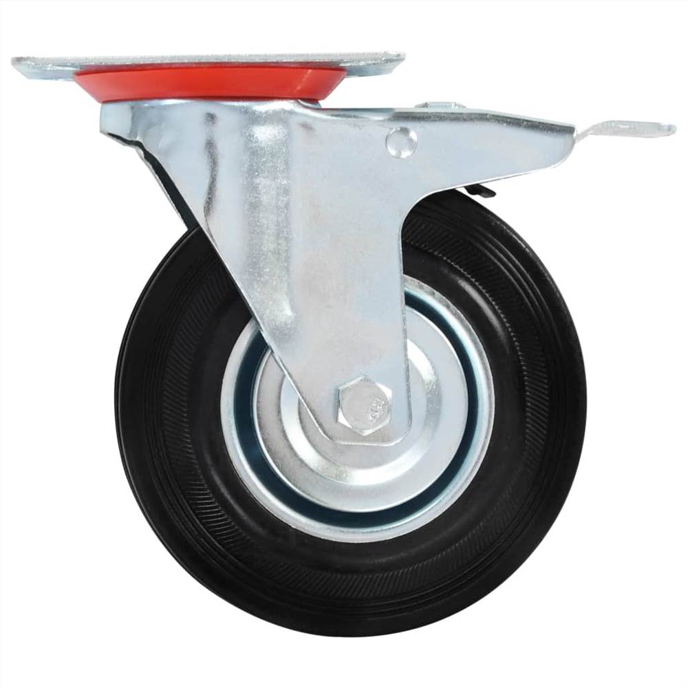 Casters 4 pcs 125 mm