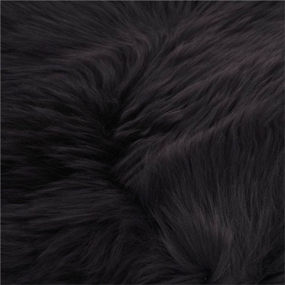 Chair Pads 2 pcs Brown 40x40 cm Genuine Sheepskin