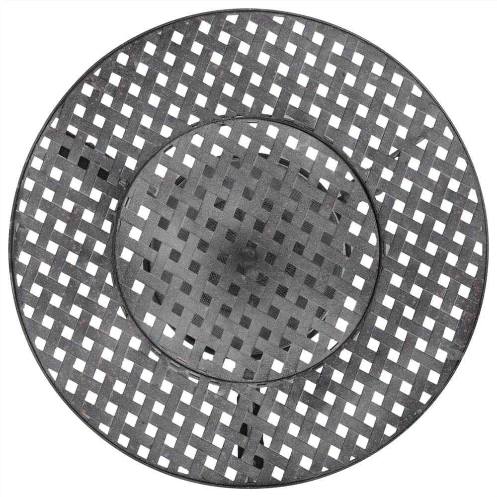 Charcoal BBQ Grill Antique Grey 70x67 cm