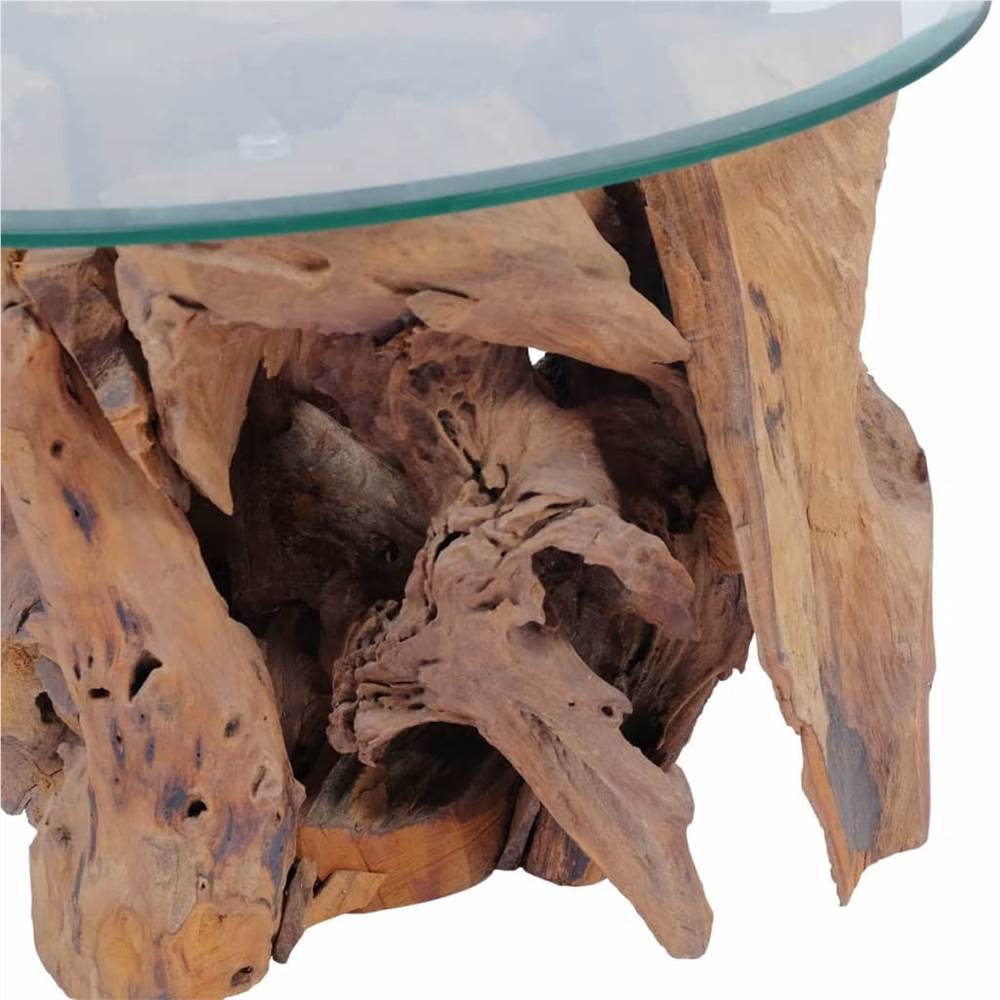 Coffee Table Solid Teak Driftwood 60 cm