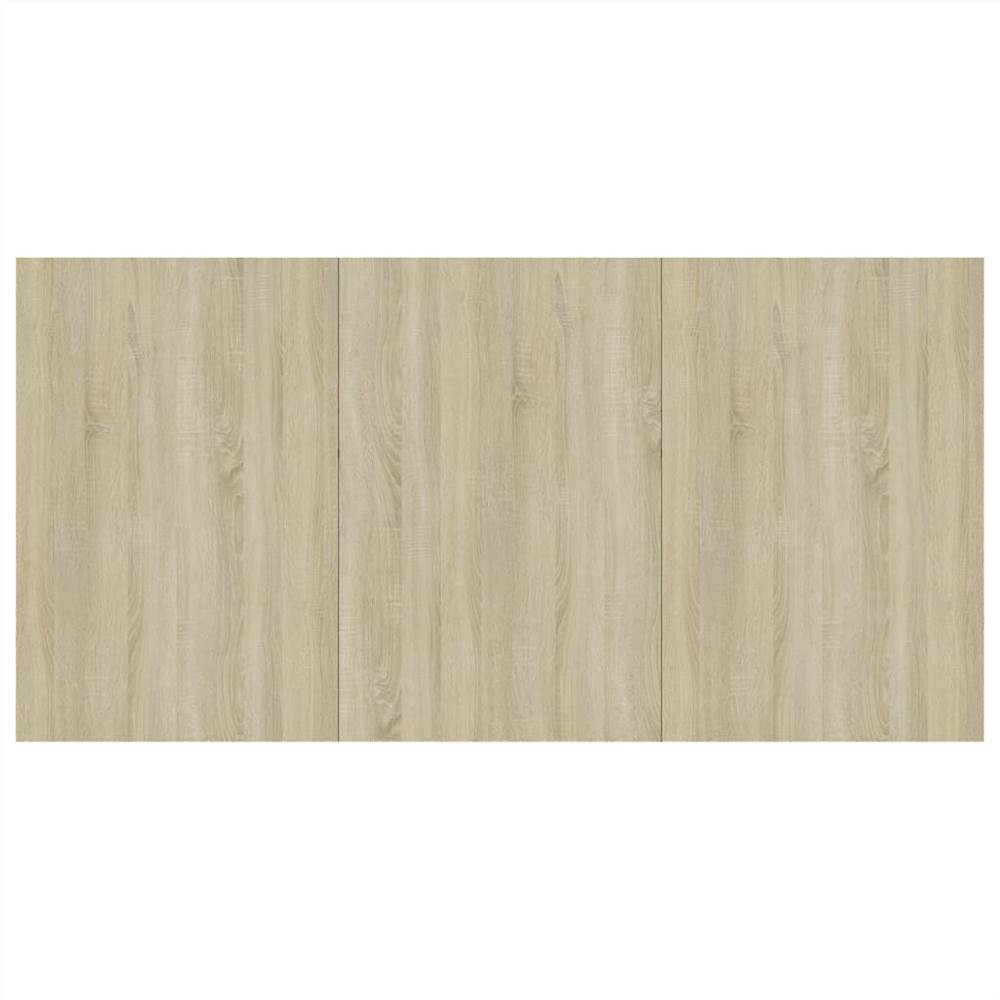 Dining Table Sonoma Oak 180x90x76 cm Chipboard