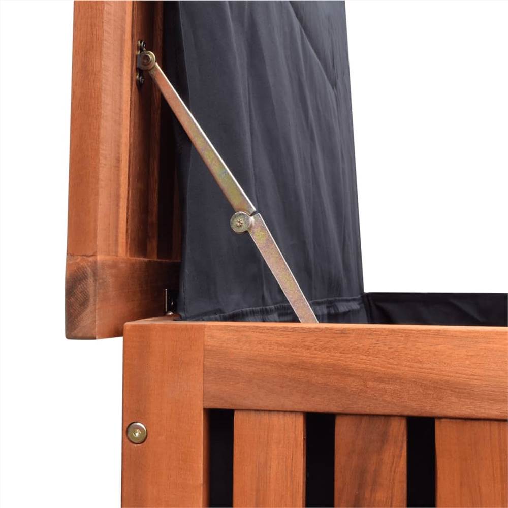 Garden Storage Box 118x52x58 cm Wood