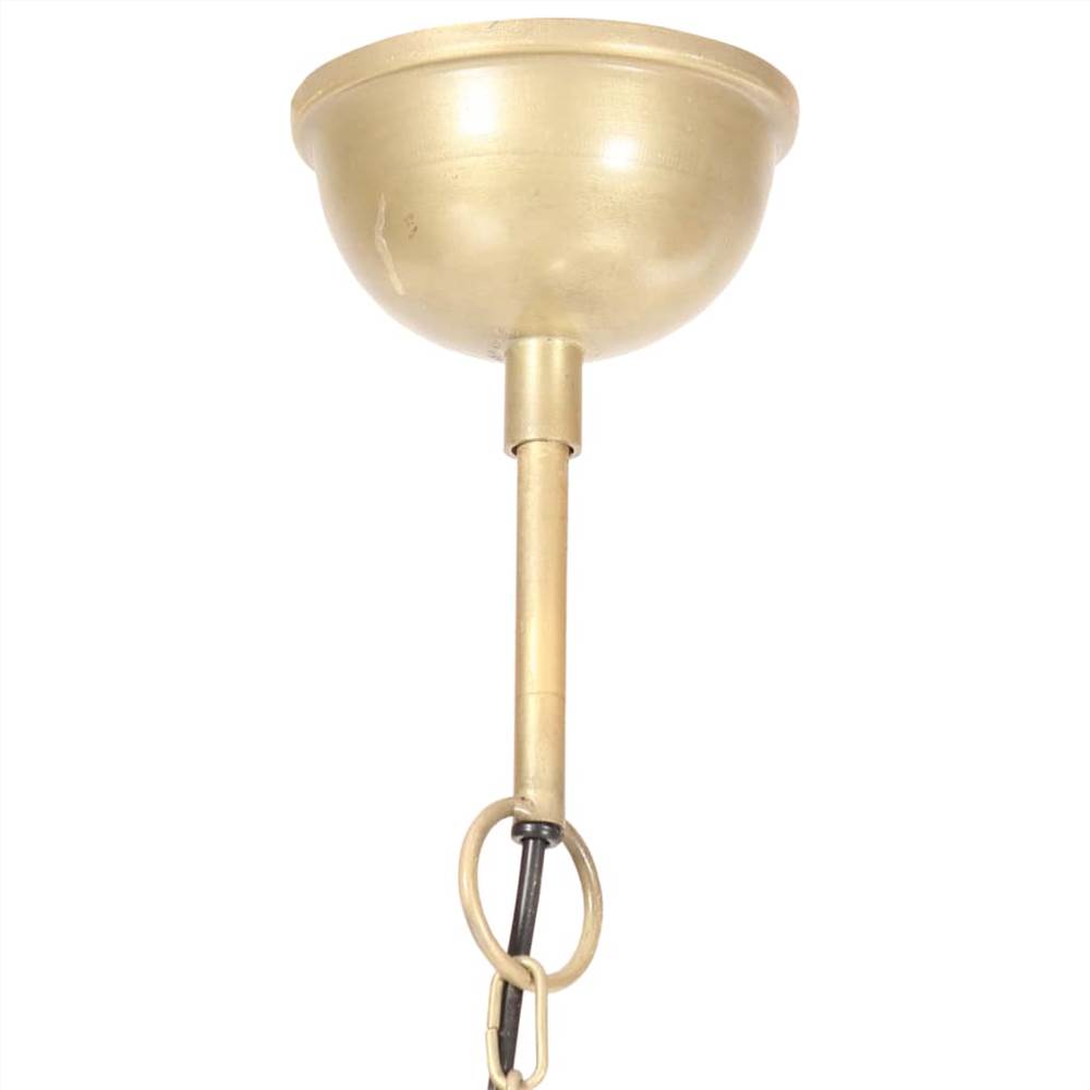 Industrial Hanging Lamp 25 W Brass Round 40 cm E27