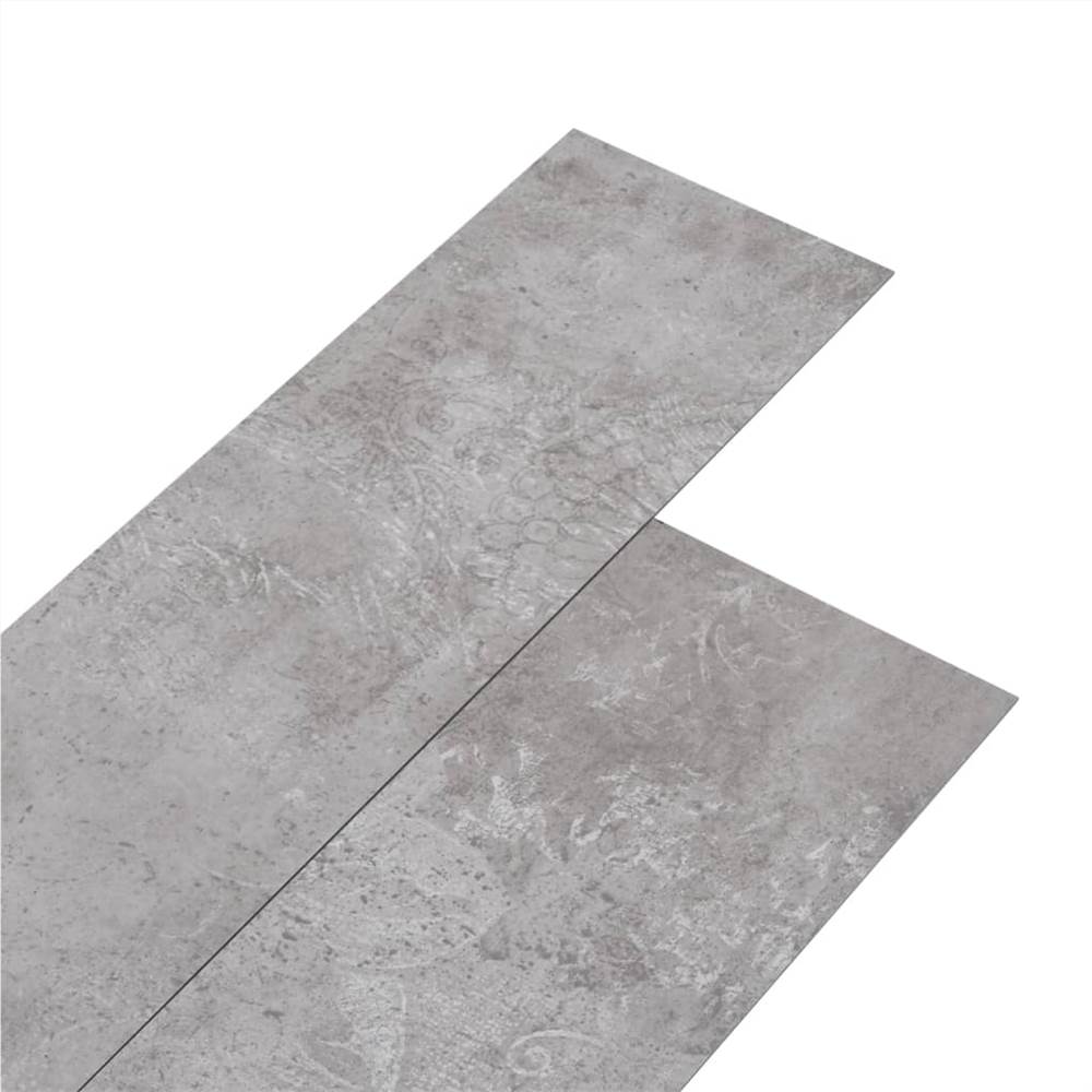 PVC Flooring Planks 5.02 m² 2 mm Self-adhesive Earth Grey