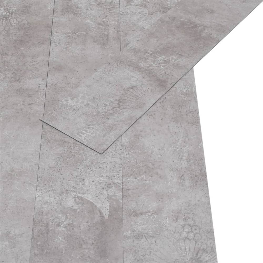 PVC Flooring Planks 5.02 m² 2 mm Self-adhesive Earth Grey