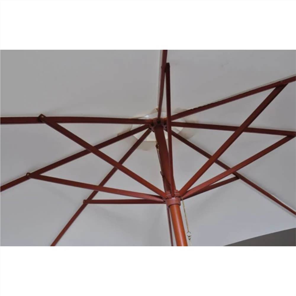 Parasol 300x258 cm White
