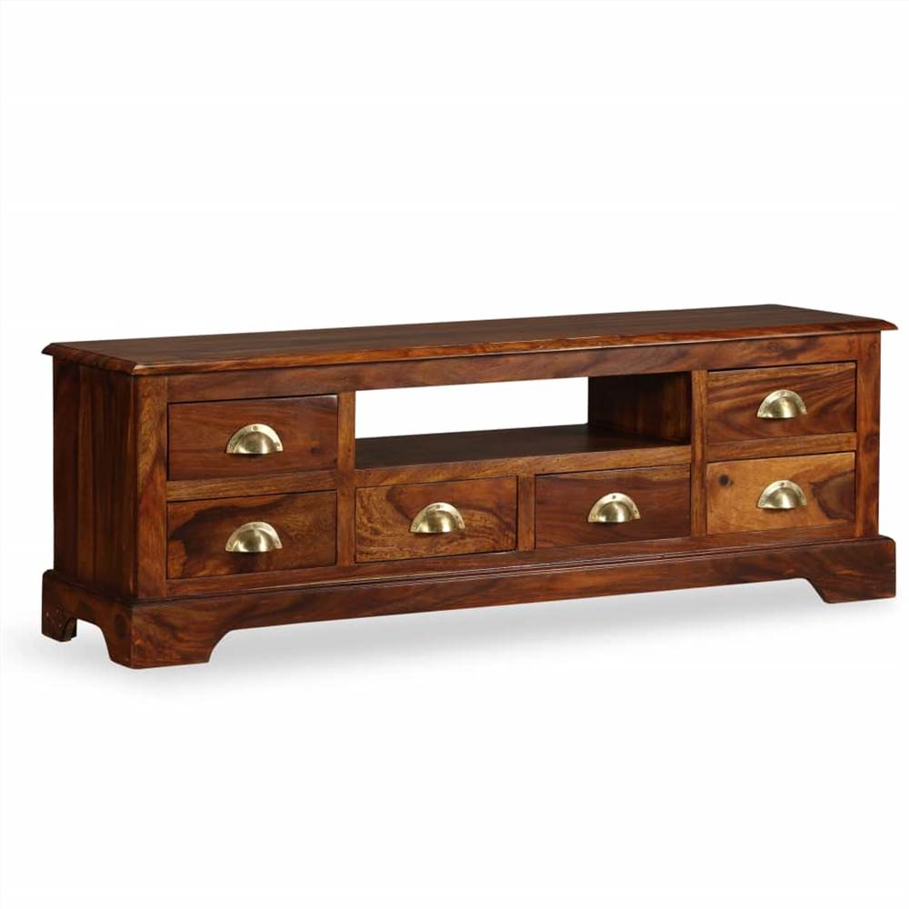 TV Cabinet 120x40x30 cm Solid Sheesham Wood