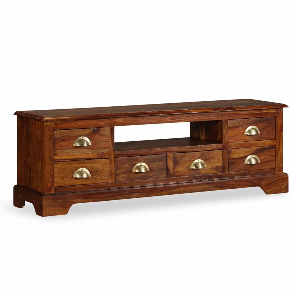 TV Cabinet 120x40x30 cm Solid Sheesham Wood