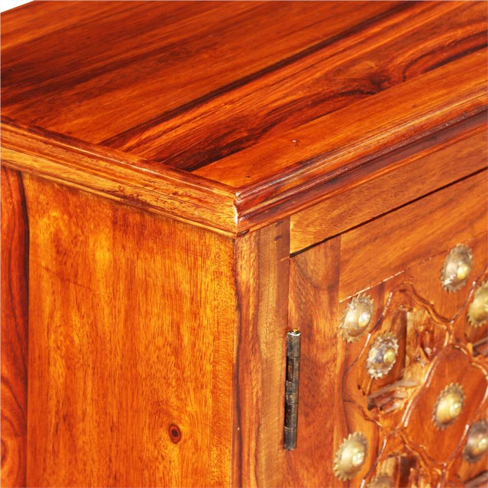 TV Stand Solid Sheesham Wood 120x30x40 cm