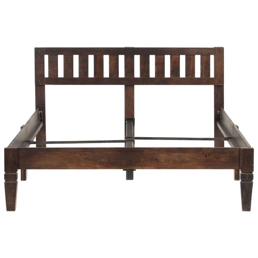 Bed Frame Solid Mango Wood 120 cm