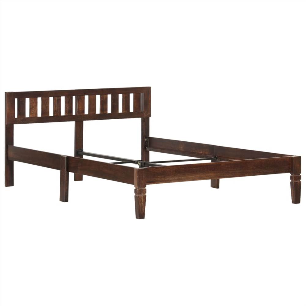 Bed Frame Solid Mango Wood 120 cm