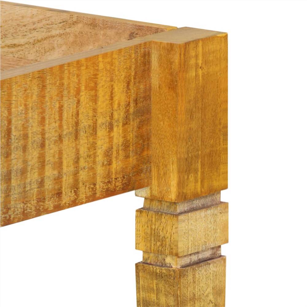 Bed Frame Solid Mango Wood 160 cm