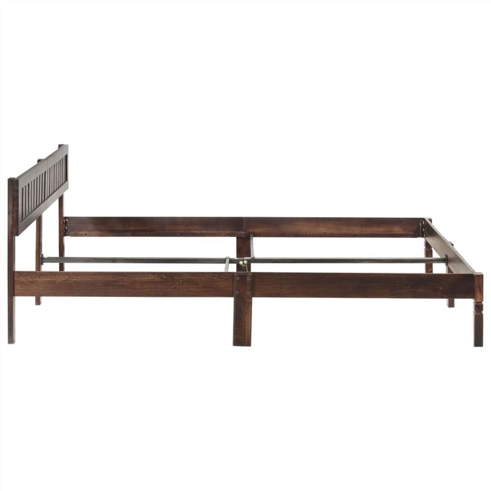 Bed Frame Solid Mango Wood 180 cm