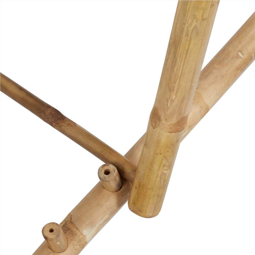 Deck Chair Bamboo and Canvas Green