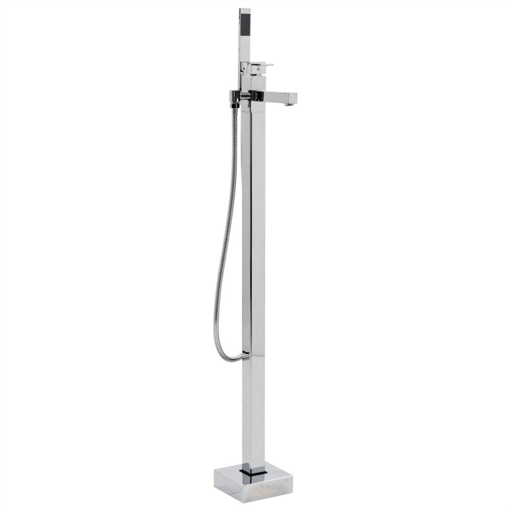Freestanding Bathtub Faucet Stainless Steel 110 cm