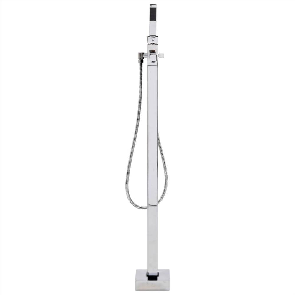 Freestanding Bathtub Faucet Stainless Steel 110 cm