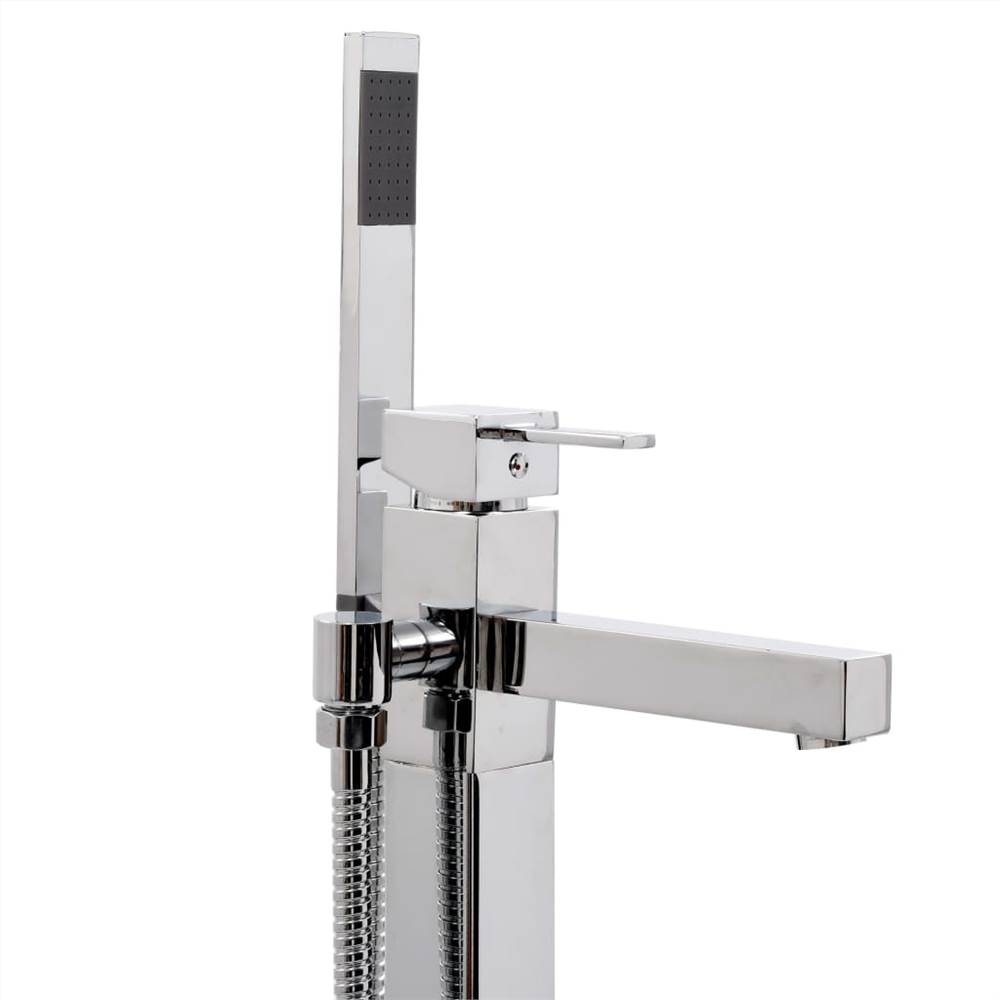Freestanding Bathtub Faucet Stainless Steel 110 cm