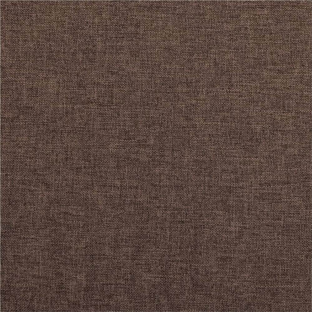 Linen-Look Blackout Curtains with Grommets 2pcs Taupe 140x245cm