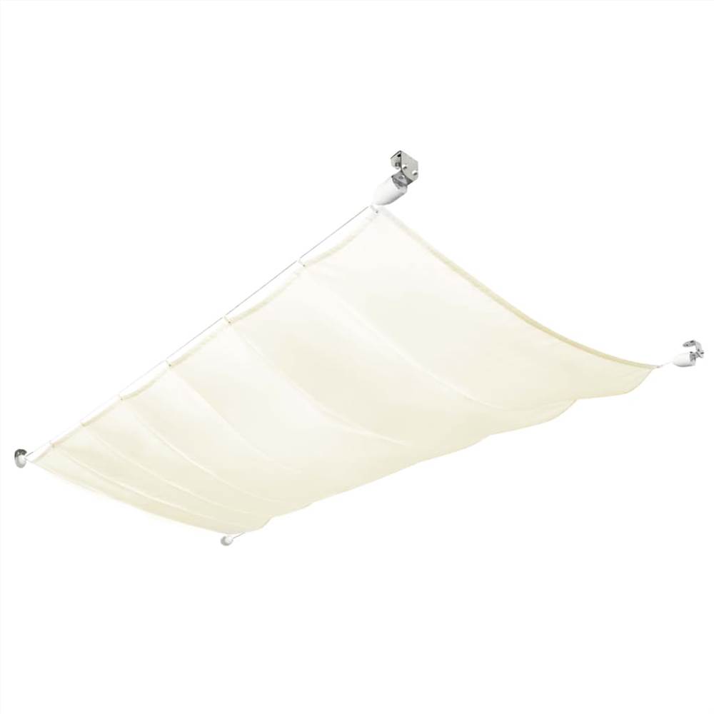 Patio Awning Oxford Fabric 140x270 cm Cream