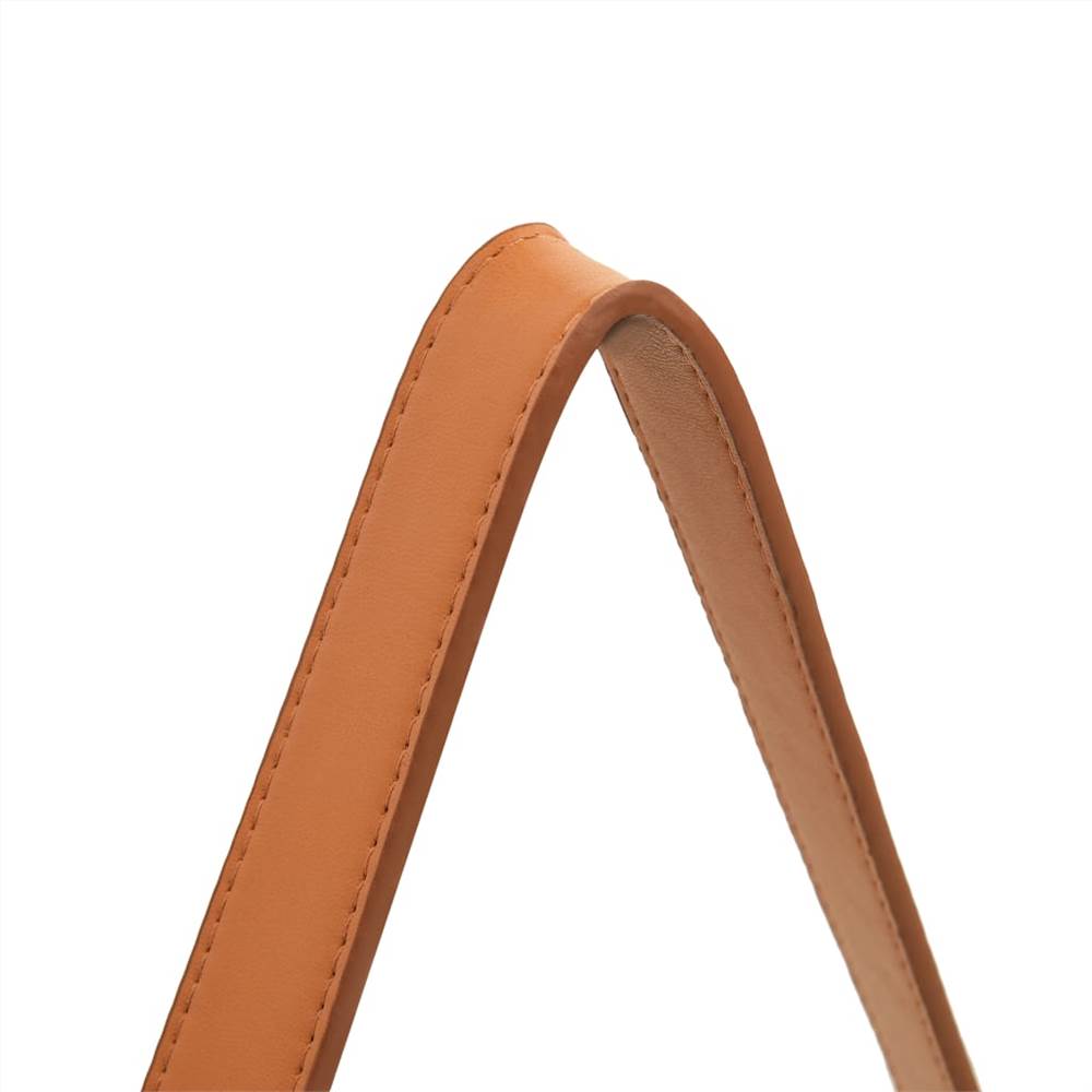 Wall Mirror with Strap 60 cm Gold