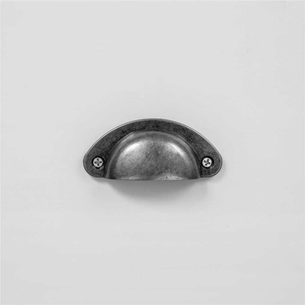 3-Door Wardrobe Hill Range White 127x50x170 cm Solid Pine Wood