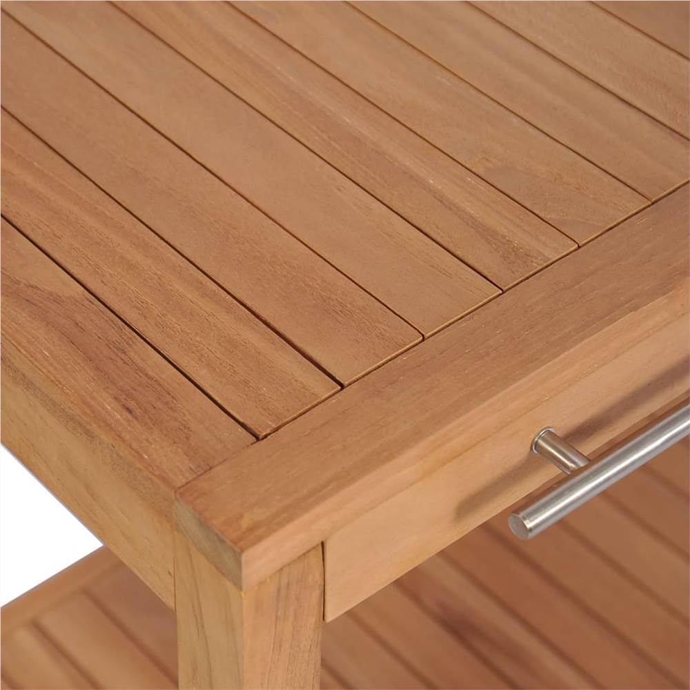 Bathroom Vanity Cabinet Solid Teak 74x45x75 cm