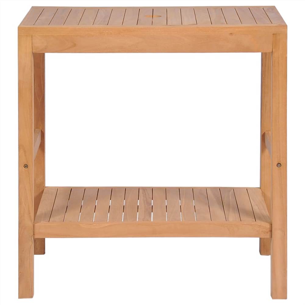 Bathroom Vanity Cabinet Solid Teak 74x45x75 cm
