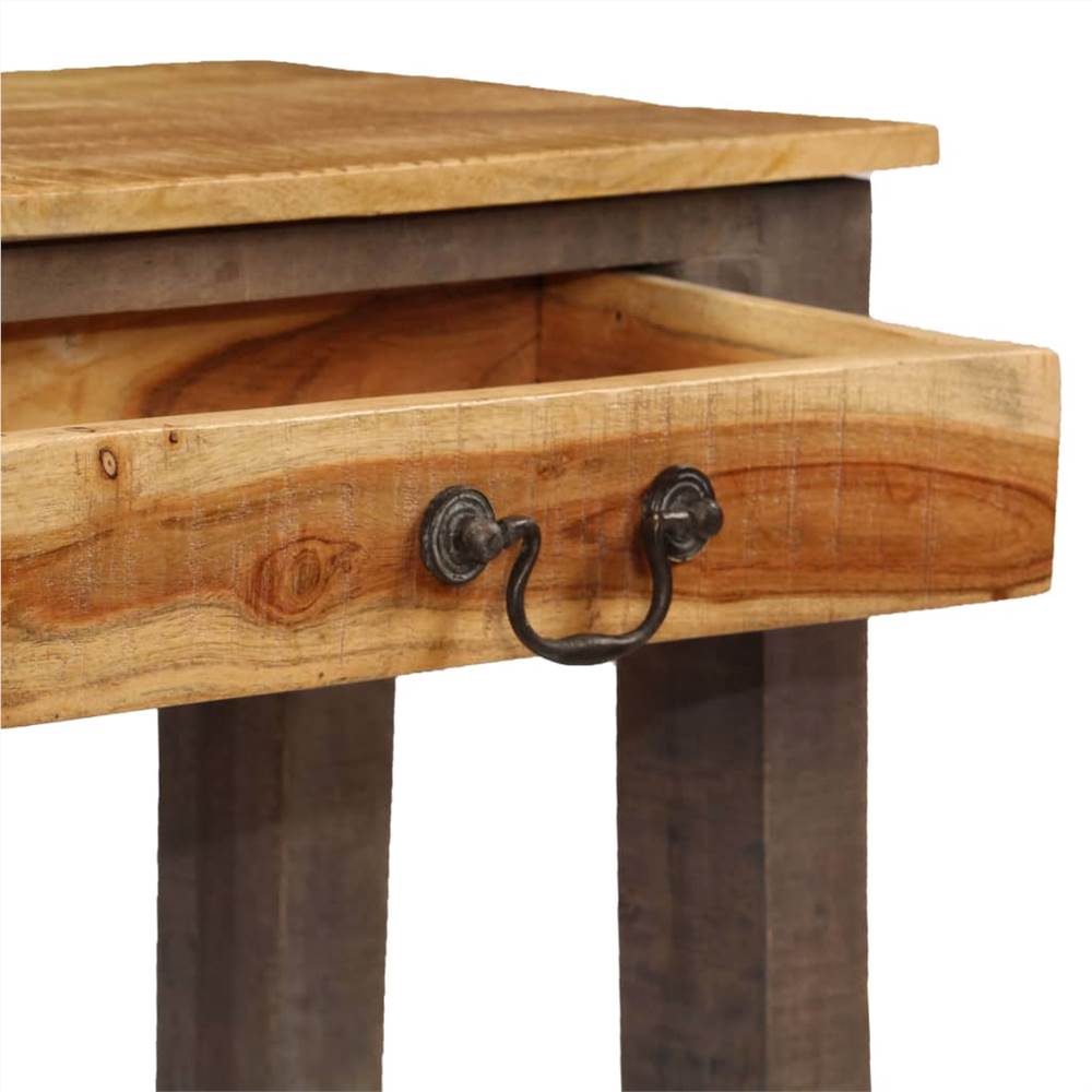 Console Table Solid Wood Vintage 118x30x80 cm