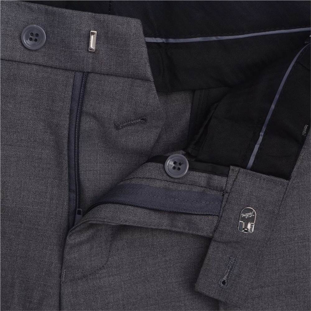 Mens Two Piece Business Suit Grey Size 46
