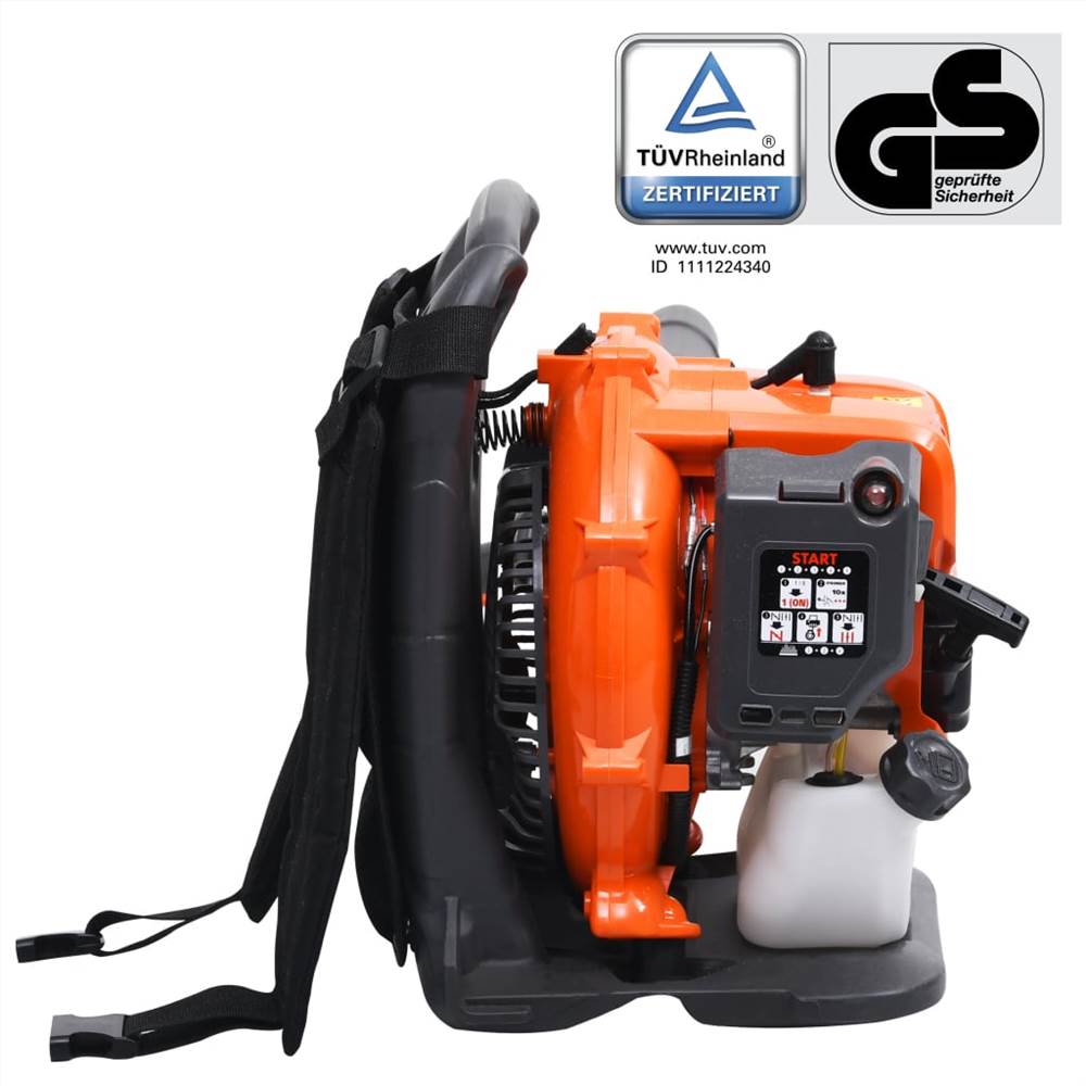 Petrol Backpack Leaf Blower 900 m³/h 42.7 cc