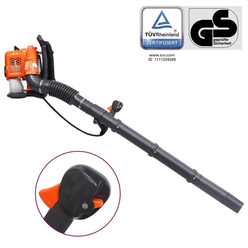 Petrol Backpack Leaf Blower 900 m³/h 42.7 cc