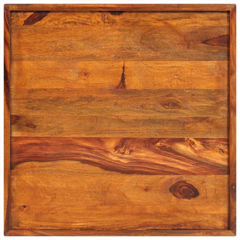 Serving Tray Solid Sheesham Wood 50x50 cm