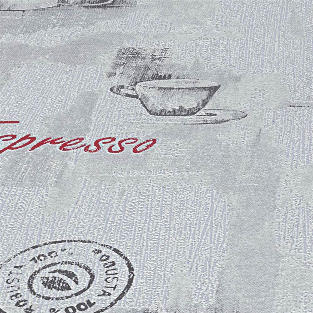 2 pcs Non-woven Wallpaper Rolls White 0.53x10 m Coffee