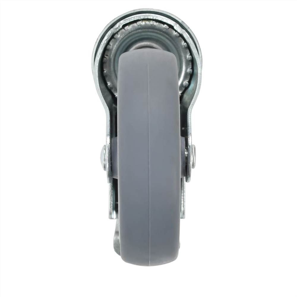 32 pcs Bolt Hole Swivel Casters 100 mm