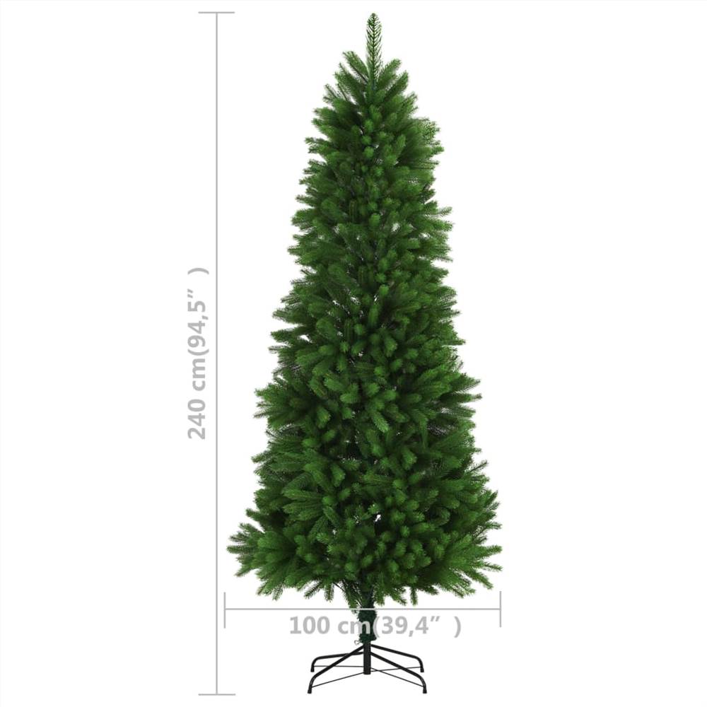 Artificial Christmas Tree Lifelike Needles 240 Cm Green