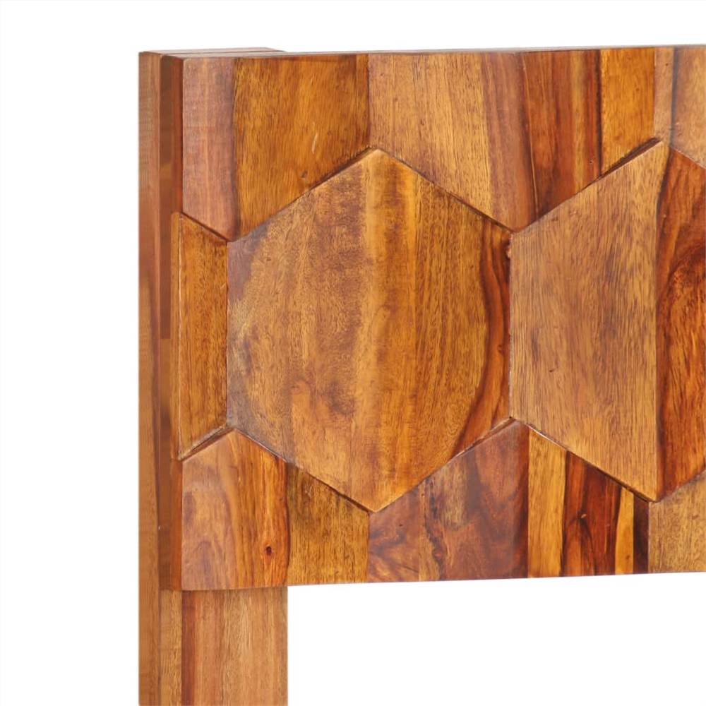 Bed Frame Solid Sheesham Wood 140x200 cm